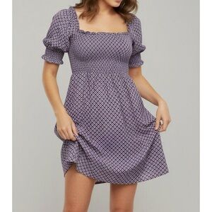 HILL HOUSE Athena Dress, Floral Jacquard, Medium